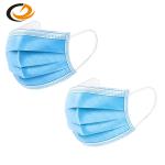 Waterproof Non Woven Face Mask CE ROHS Approved With Adjustable Nosepiece