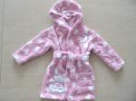 baby girls dressing gowns,coral fleece bathrobes,clothing factory