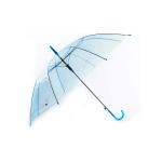 Custom Logo Adult Poe Umbrella Transparent 3 Folding 23 Inch x 8K