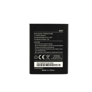 Quality 2500mAh Smartphone Battery Replacement , 9.5Wh Wiko Rainbow Battery Replacement wholesale