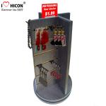 Countertop Slatwall Display Fixtures Commercial Gifts Retail Rotating Display