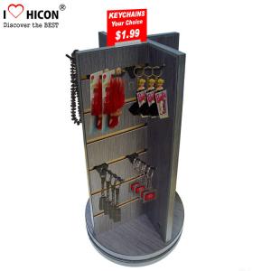 Quality Countertop Slatwall Display Fixtures Commercial Gifts Retail Rotating Display Stand wholesale