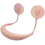 New Lazy 3 Generation Hanging Neck Aromatherapy Fan Factory Wholesale Hanging