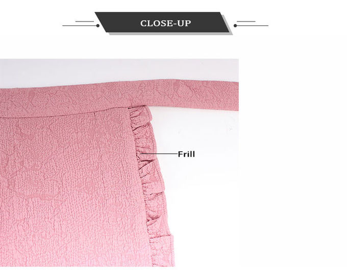 97 Polyester 3 Elastane Women Jacquard Mini Skirt