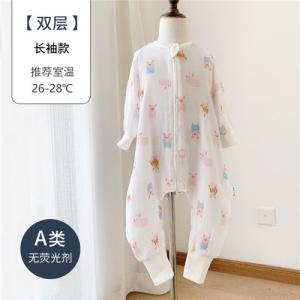 Quality Natural Printing Healthy Muslin Baby Sleeping Bags Zero Formaldehyde Baby Sack wholesale