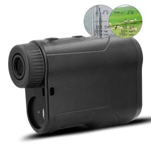 Quality OEM Good Quality Rechargeable Laser Rangefinder 450 Meter Digital Laser Range Finder hunting/golf/sport/engineer wholesale
