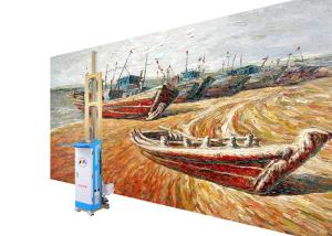 Quality Zkmc 220v Vertical 3d Wall Printing Machine , Laser Positioning Wall Printer wholesale