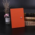 Hardcover Design Pu Leather Gift Suit Business Notebook with Customized Logo