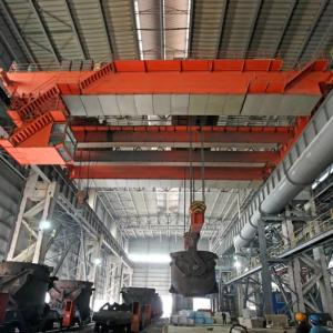 Quality Metallurgical Workshop Casting Bridge Overhead Crane Double Girder For Pouring Ladle wholesale