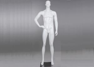 Quality Male Window Display Mannequin / Clothing Store Mannequins With Steel Base wholesale