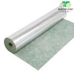 Foil Backed Laminate Hardwood Flooring Underlayment Acoustic 3mm With Gold Film