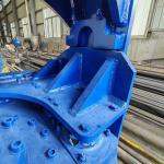 Customized Excavator Vibro Hammer For Pile Driving Construction Excavator boom