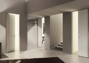 Quality Interior Composite Custom Wood Doors With MDF + Plywood Material Finished Surface wholesale