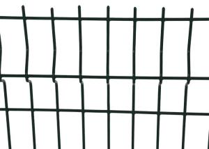 Quality OHSAS 18001 Square Post 50*150mm Green Welded Wire Fence wholesale