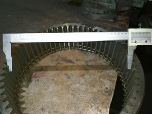 Quality Customized 200-6300 mm Heavy Industrial Helical Gear Type Of Ring Gear wholesale