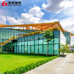 Quality Steel Structure Construction Showroom Office 1000 Tons Building wholesale
