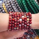 Red Jasper Round Bead Natural Crystal Gemstone Different Bead Size Loose Bead