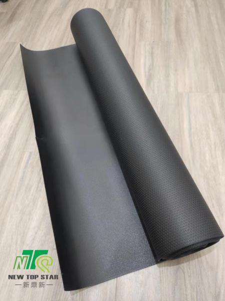 100kgs/m3 Black Polyethylene Foam Flooring Underlay Roll 1mm With Anti Slip