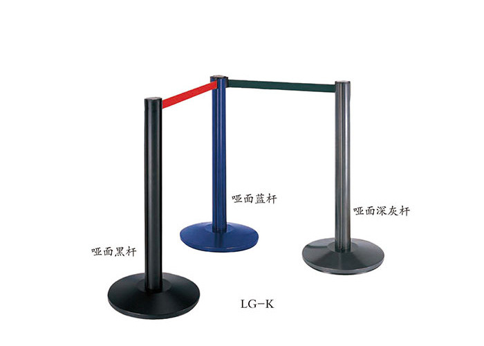 Stainless Steel Railing Stand Silver/Golden Crowd Control Stanchion with Tabby Retractable Belt Rust-Resistant