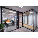 Restaurant / Office Frameless Glass Partition Wall For Stacking Folding