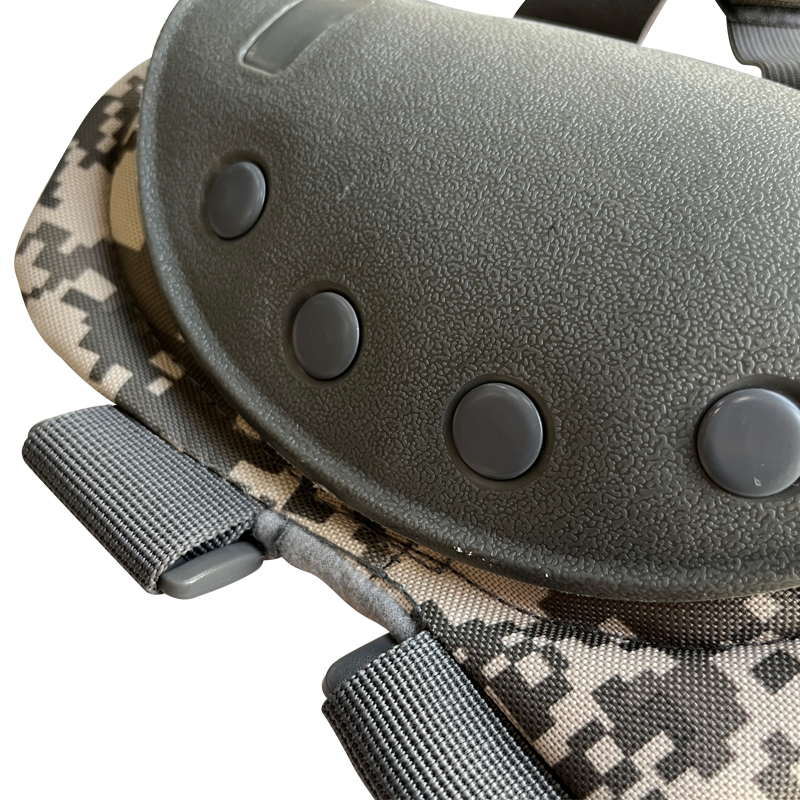 Camo External ACU Elbow and Knee Pads Set for Advanced Protection in Protective Gear