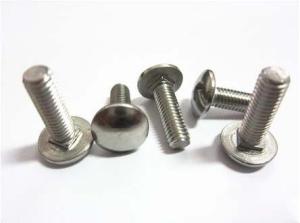 Quality Q235 Galvanized Hex Head Bolts , Stainless Steel Carriage Bolts Long Service Life wholesale