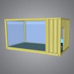15ft Steel Customized Container Swimming Pool Modified