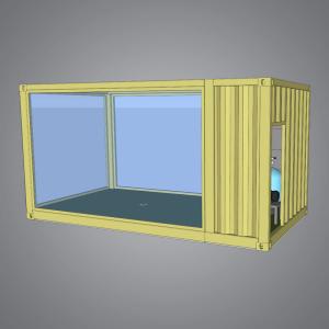Quality 15ft Steel Customized Container Swimming Pool Modified wholesale