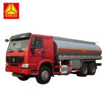 Euro 2 Fuel Tank truck Tanker , Sinotruk Howo 20000 Liters 6000 Gallon Diesel