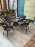 Rattan outdoor furniture
