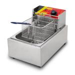 Commercial Kitchen Equipment Chicken Deep Fryer Cooker Machine Stainless Steel