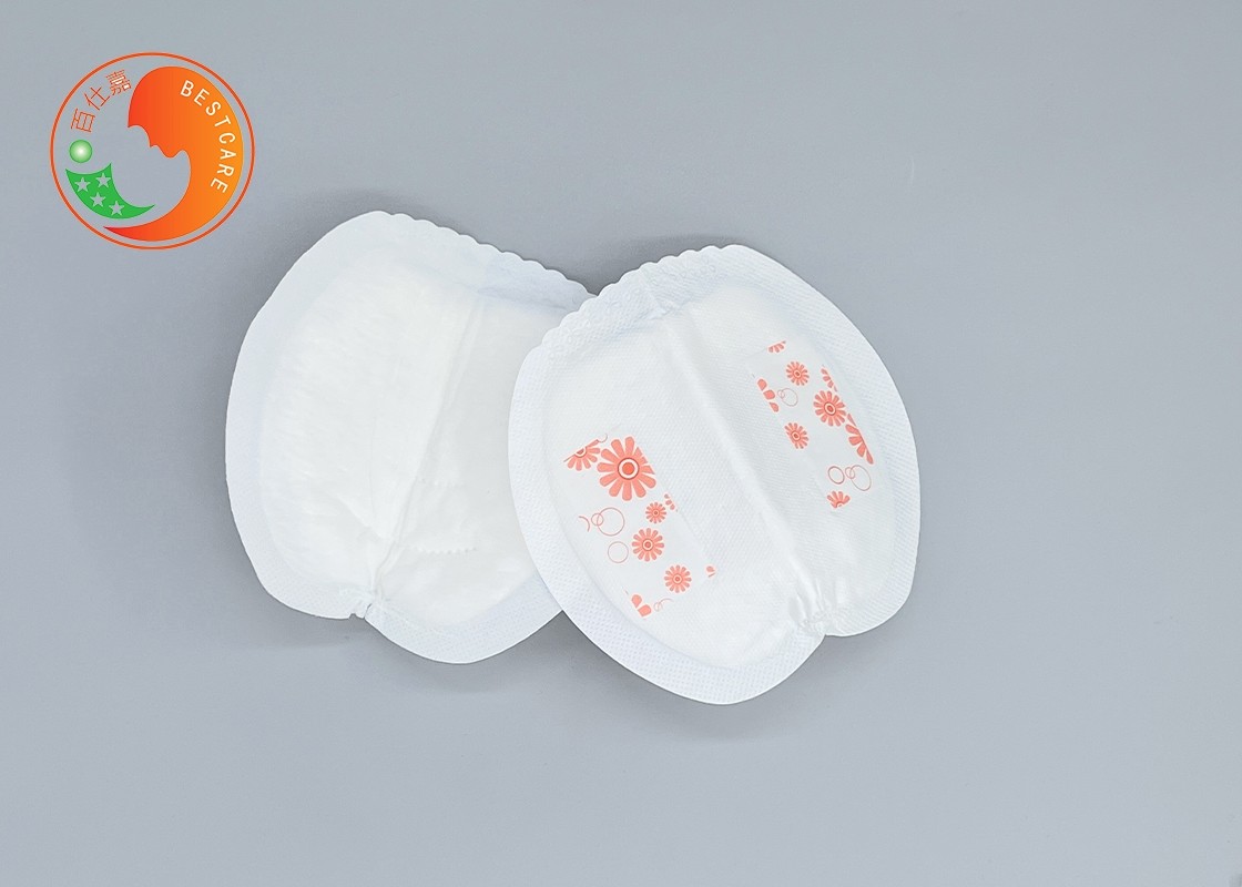 Nonwoven Disposable Breast Milk Absorbent Pads Anti Overflow Avoid Embarrass