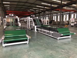 QH Automatic Carton Flute Laminator Machine / Corrugated Cardboard Laminating Machine