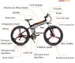 48V 350W Aluminium Alloy Frame Electric Bikes With Hidden Battery And Disc Brake