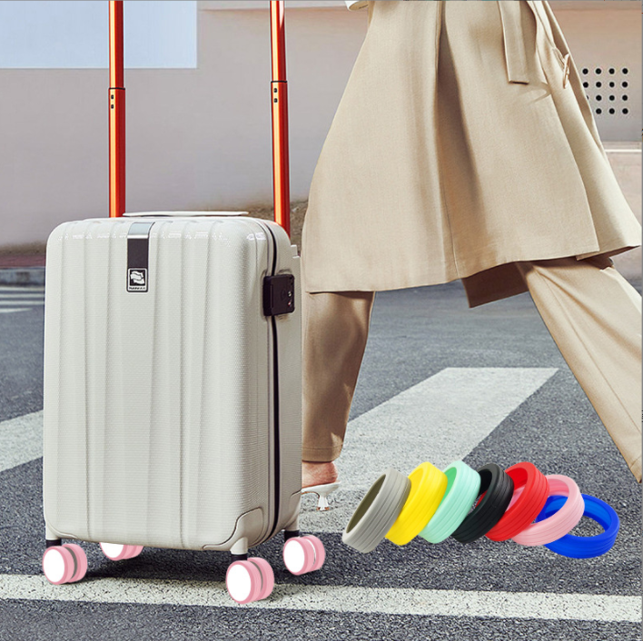 Silicone Luggage Wheel Protective Covers for Improved Durability and Performance