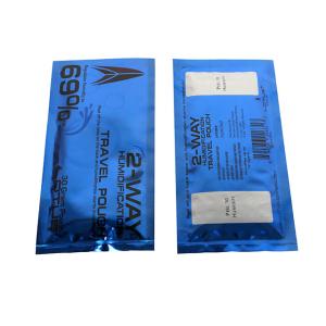 Quality Customized Aluminum Foil Plastic Cigar Bag with Zipper wholesale
