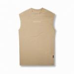 Gym Training Men Workout Tank Top Singlet Cotton Hollow Breathable Vest