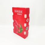 Rectangle Pink Fruit Subscription Box With Lid 4c Offset Printing
