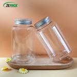 Food Grade Milk Tea Plastic Bottle 500ml Empty Fruit Juice Bottles With Lids