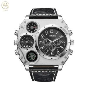Quality Modern Analog Leather Strap Quartz Watch Leather Band Quartz Wrist Watches wholesale