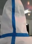 Non Woven Disposable Protective Suit Antibacterial Good Physical Properties