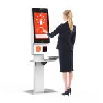 21.5inch Customizable Self Service Kiosk for Retail Restaurant