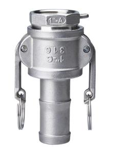 Quality Self Locking Stainless Steel Camlock Couplings Casting Cam And Groove Reducer wholesale