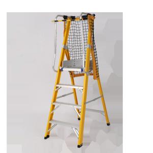 Quality Household Fiberglass Platform Ladder / Fiberglass Multi Ladder With Handrail wholesale
