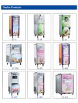 Commercial Ice Cream Machine with Pre cooling 20-25kg/h Production R22/R404A