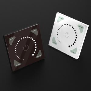 Quality Intelligent DALI Touch Screen Lighting Control Panel Switch 60mA Long Lifespan wholesale