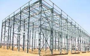 Quality Q235 Q345 Agricultural Steel Building Metal Cattle Shed Cattle Yards wholesale