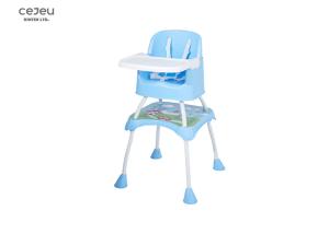 Quality EN14988 PU Cover Foldable Feeding Chair For 6 Months wholesale