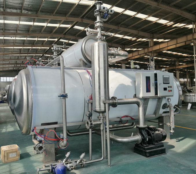 Industrial Autoclave Retort Sterilizer Electric Heating High Productivity