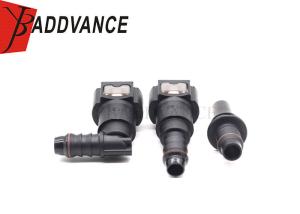 Quality Straight 90 Degree Fuel Line Connector 11.8 ID10 Elbow For Fuel Pipe Quick Connector wholesale